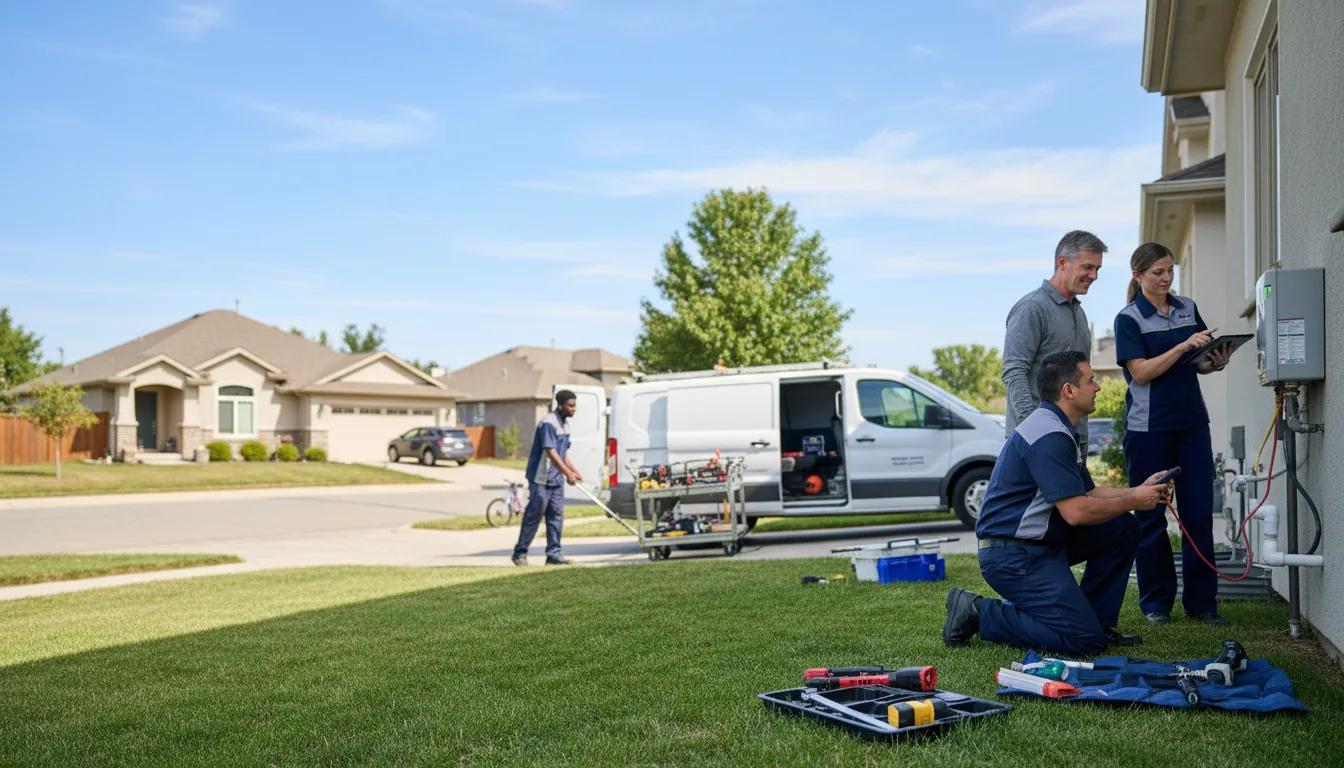 Tankless water heater service in Hyrum, UT
